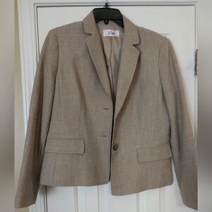 Le Suit Tan Blazer